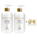 Paket 7 (Balsam 500 ml & Hair & Body 500 ml + Gratis spegel) - Ecoestic Sweden